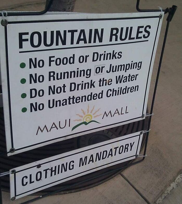 If They Have A Sign, There's Usually A Story Behind It