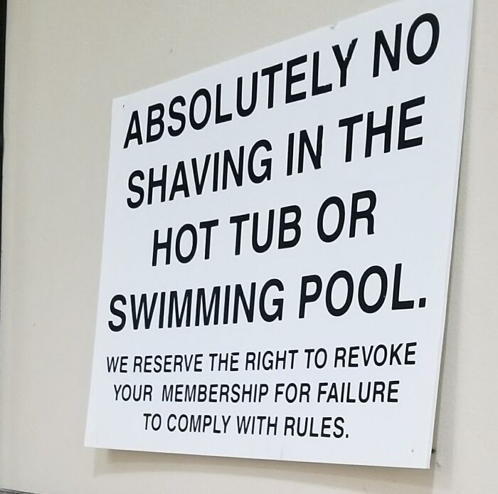 At A Country Club Pool