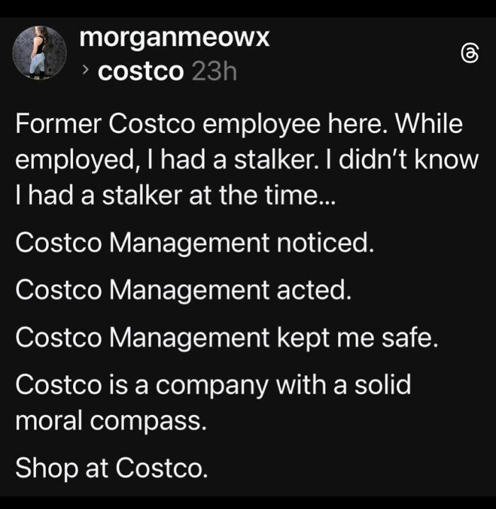 Screenshot of a social media post reflecting on workplace safety and management in a depressing post about modern times.