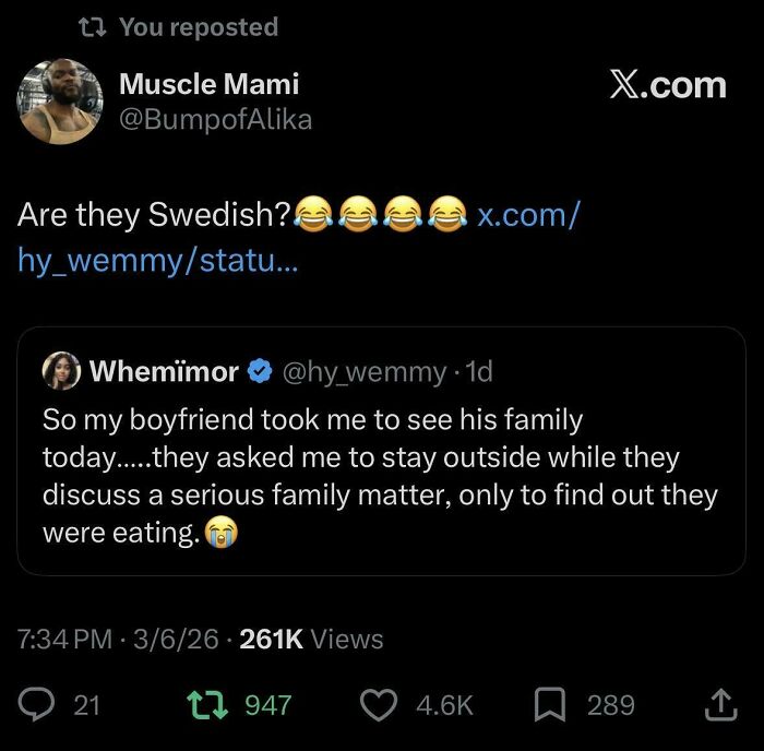 A screenshot of Black Twitter conversations, including a tweet about a family meal, offering important tweets for new insights.