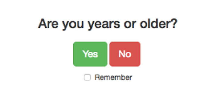"So Tell Me Are You Years Or Older"