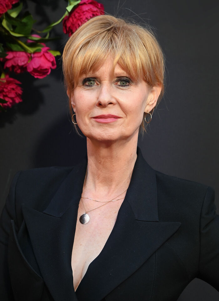 American Actress Cynthia Nixon, 60
