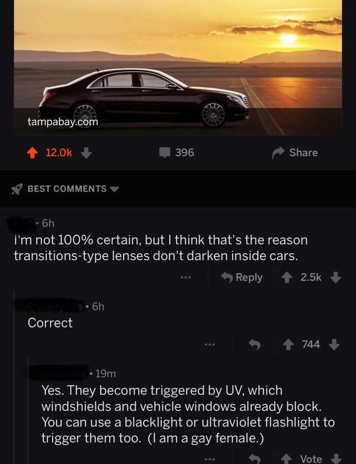 “I Am A Gay Female” Why?