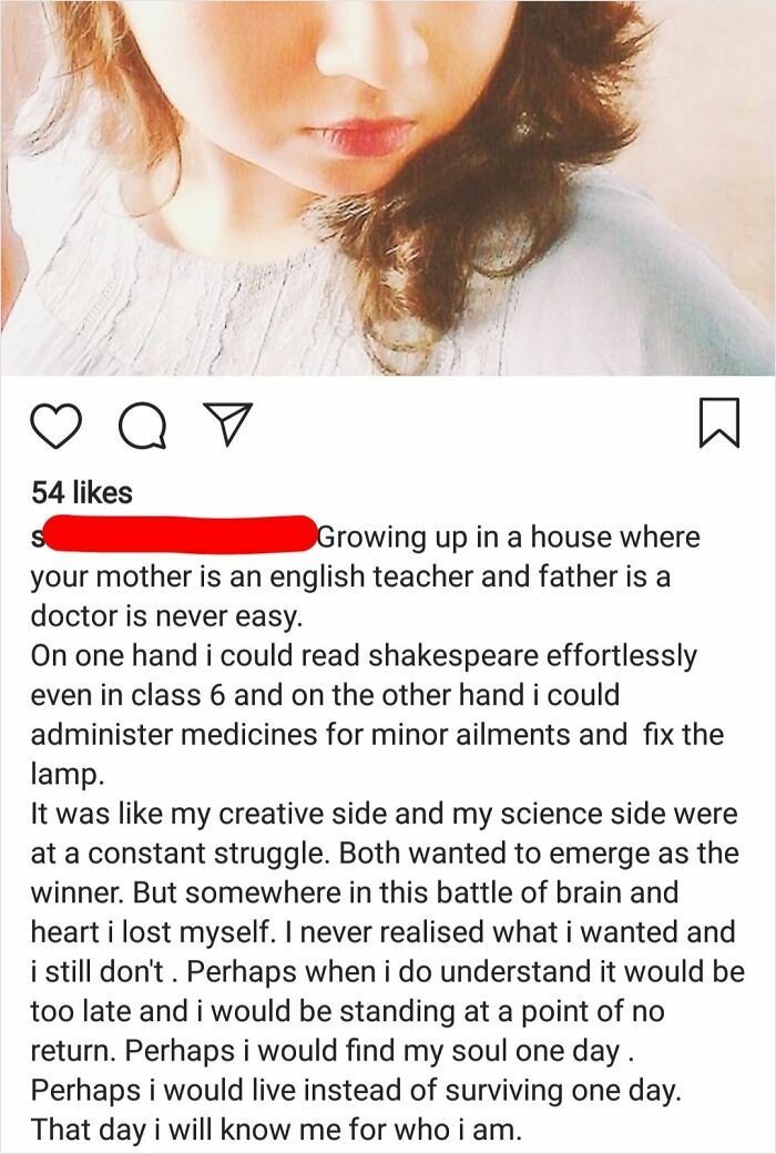 Guys She's Struggling With Finding Herself 