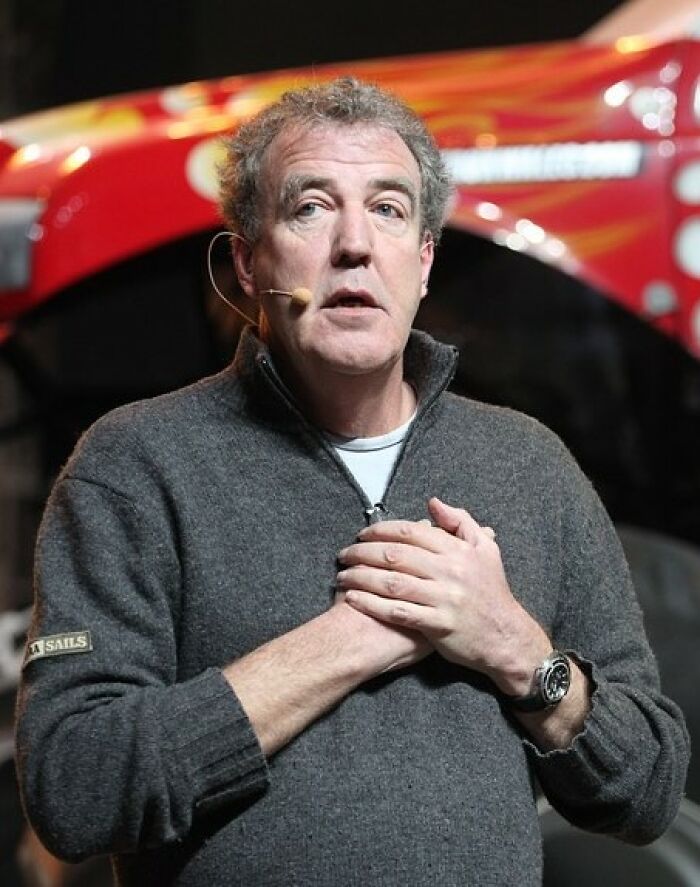 English Journalist and Television Presenter Jeremy Clarkson, 66
