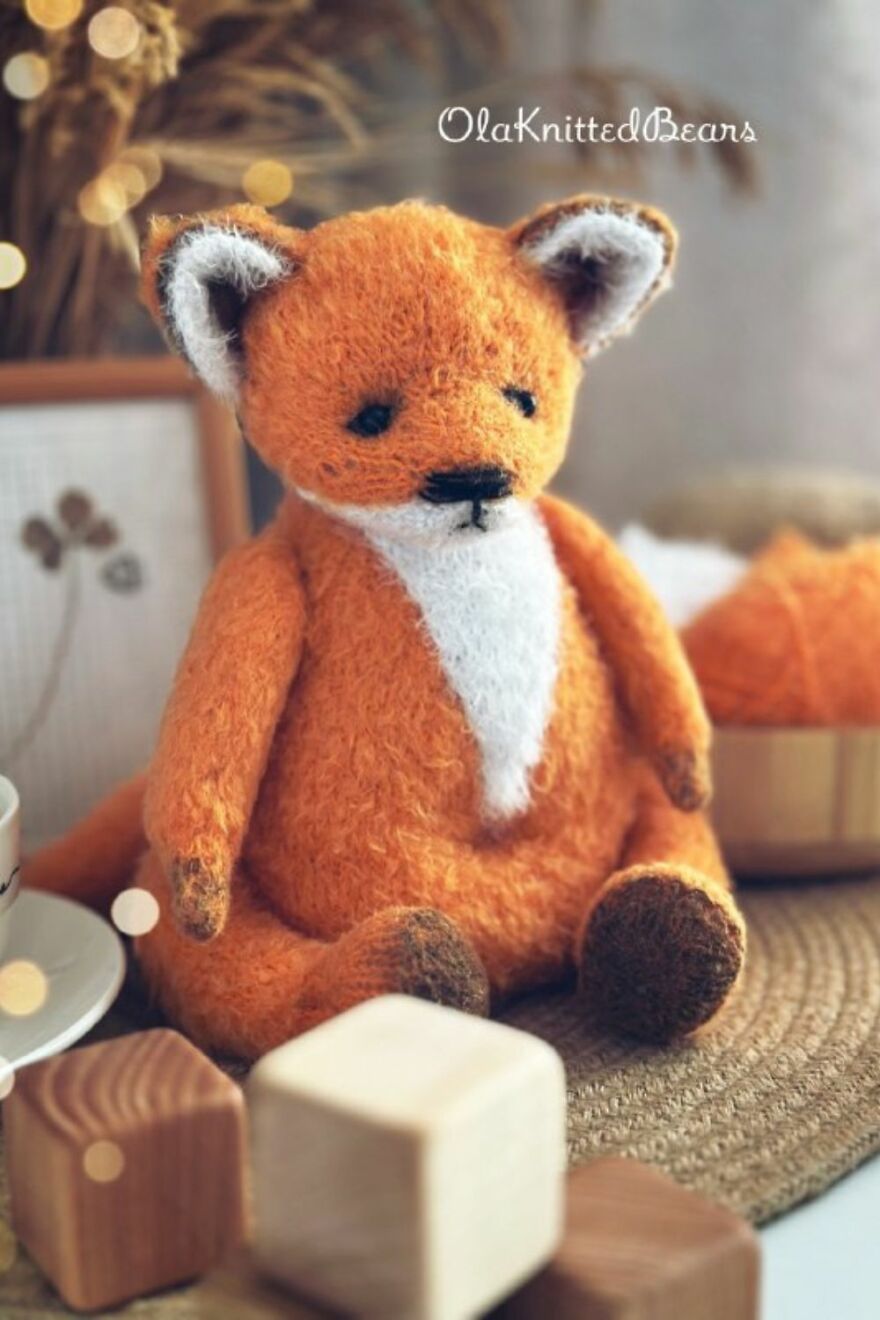 How My Little Fox Was Born 🦊 | A Quiet Knitting Story