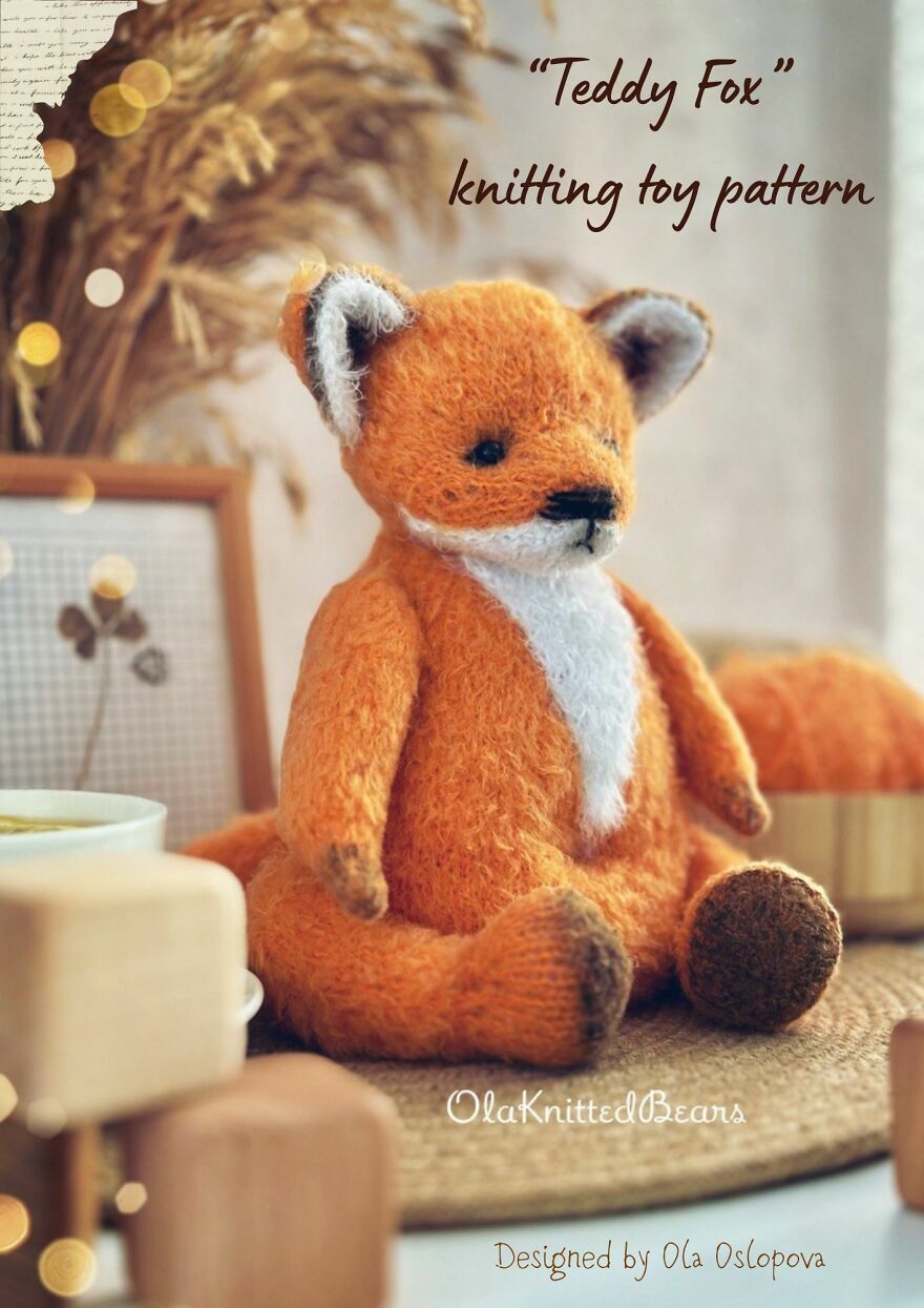 How My Little Fox Was Born 🦊 | A Quiet Knitting Story