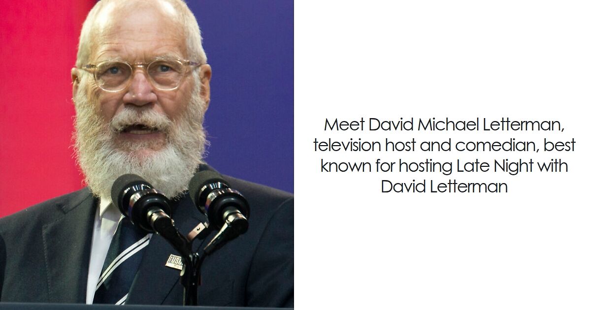David Letterman: Bio And Career Highlights | Bored Panda