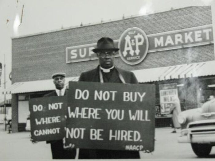 “Do Not Buy Where You Will Not Be Hired” (1960s), North Carolina