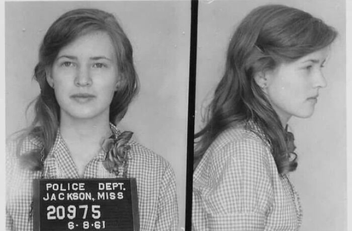 Joan Trumpauer Mulholland Was Arrested For Protesting In 1961. She Was Tested For Mental Illness Because Law Enforcement Couldn’t Think Why A White Woman Would Want Civil Rights
