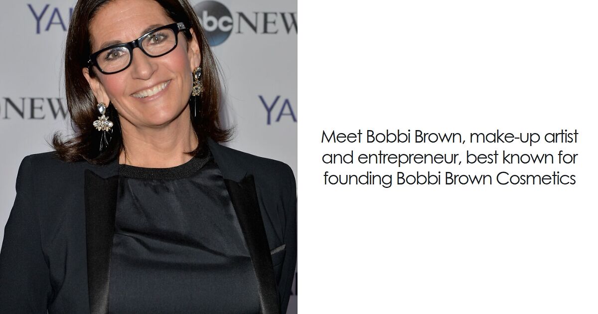 Bobbi Brown: Bio And Career Highlights | Bored Panda