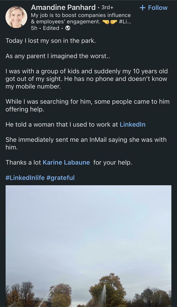 LinkedIn Saved Her Son