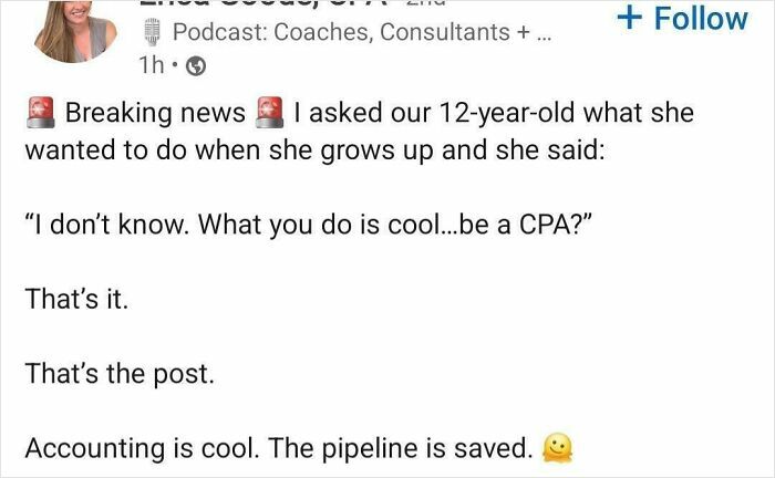 This Is How You Save A Profession