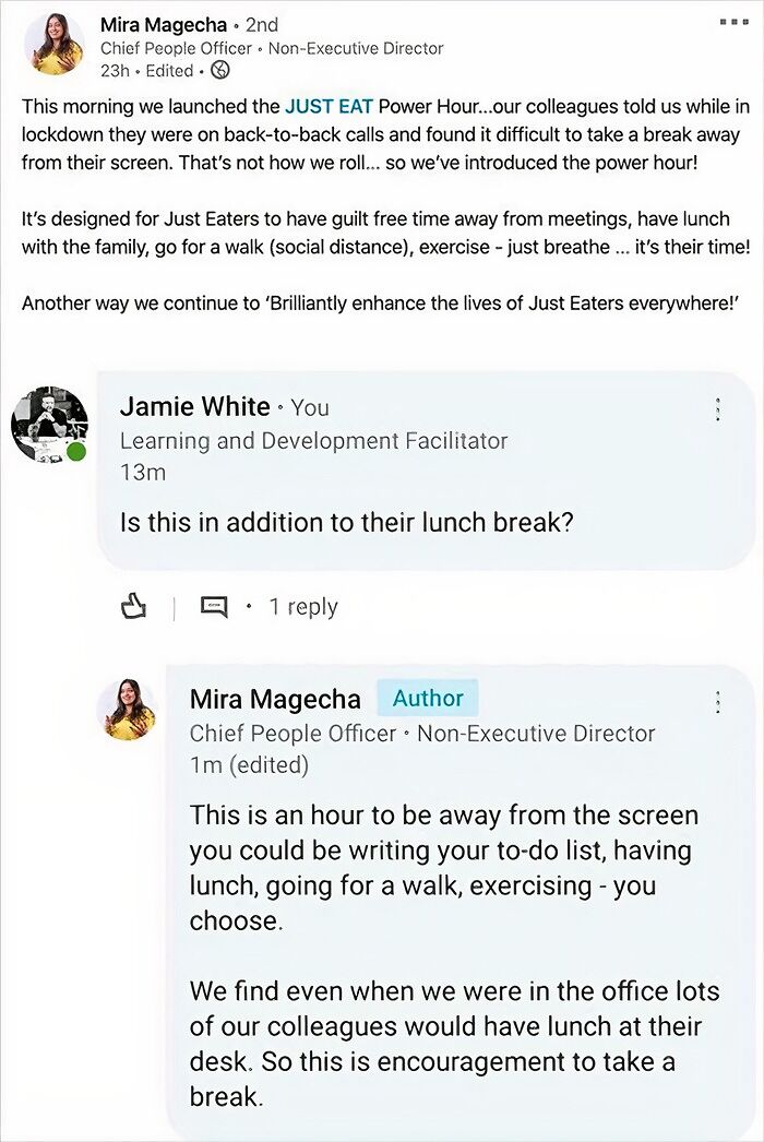 I Know It’s A Repost, But Remember When Just Eat Invented Lunch Breaks