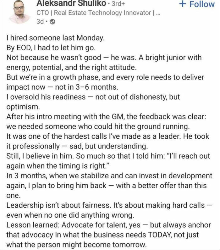 Hired And Fired On The Same Day. Can’t Be More Lunatic Than This