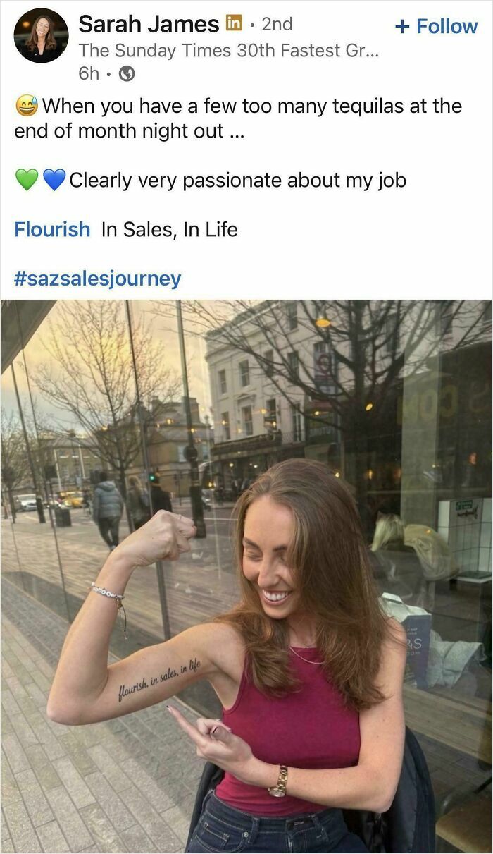 It's 100% AI, A Fresh Tattoo Doesn't Look Like That