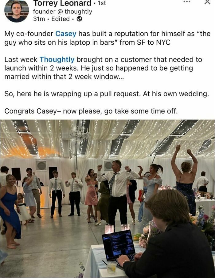 One Of The Top 5 Most Depressing LinkedIn Posts I Have Ever Seen 