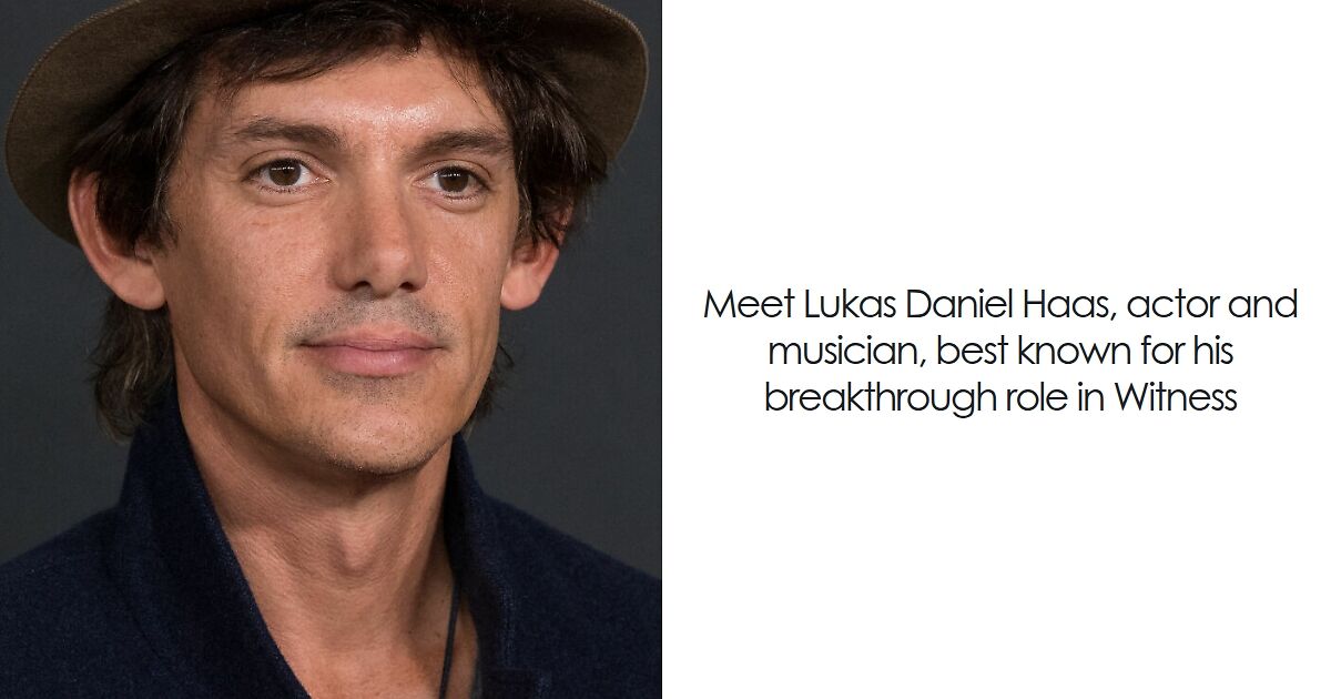 Lukas Haas: Bio And Career Highlights