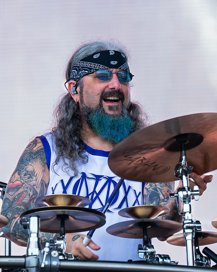 American Drummer and Songwriter Mike Portnoy, 59