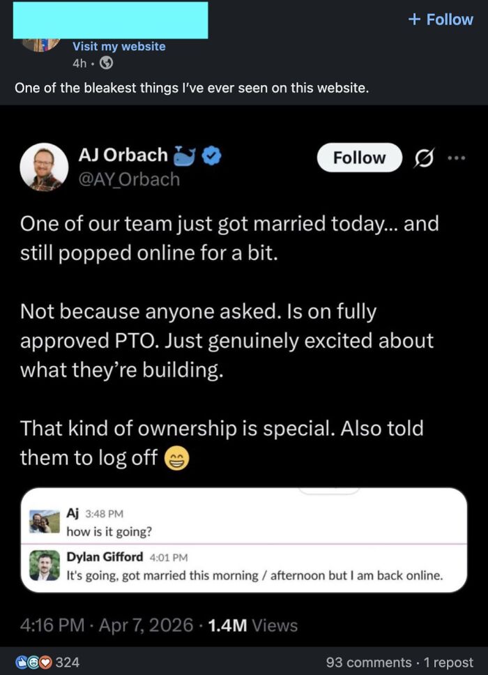 Not Because Anyone Asked. Proceeds To Asking