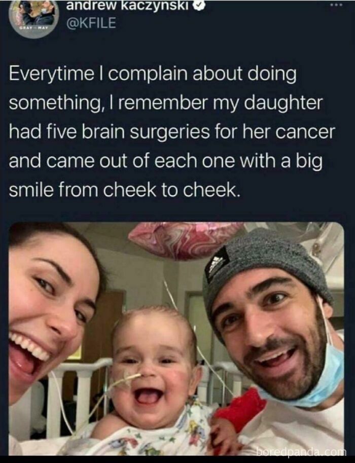 Happy family smiling with baby after surgeries, inspiring heartwarming posts for injecting positivity into life.