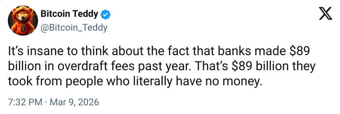 This Is Bank Robbery. Banking Fees Need To Be Regulated And Capped