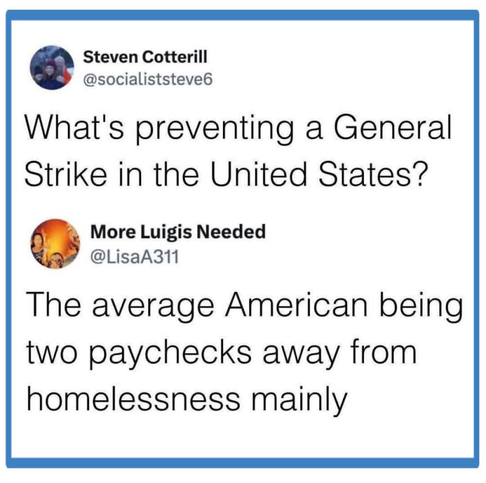 The Epstein/Billionaire Class Deliberately Keeps Workers On The Brink Of Bankruptcy To Maintain Control