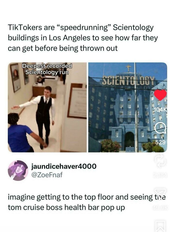 Tom Cruise The Ruler Of Scientology