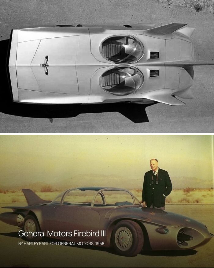 General Motors Firebird III By Harley Earl For General Motors, 1958