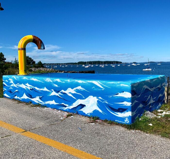 50 Vibrant Murals By ‘The Color Wizard’ That Brighten Walls Across New England