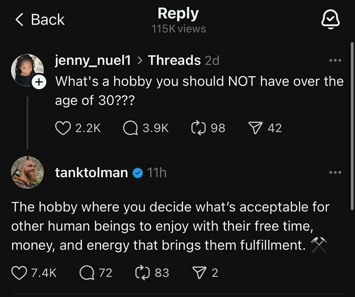 Tank Dropping The Hammar