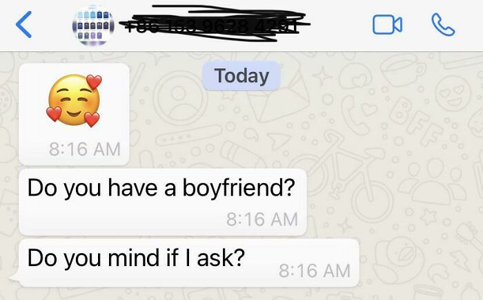 Online chat with a flirty "Do you have a boyfriend?" A lesson learnt about unexpected online encounters, like Temu & AliExpress orders.