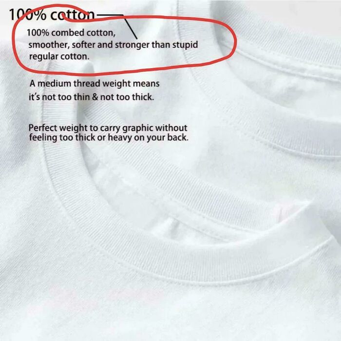 Stupid Regular Cotton