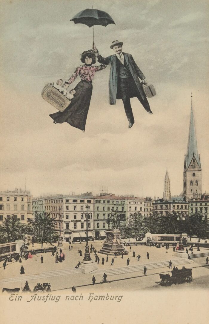 "Ein Ausflug Nach Hamburg" (A Trip To Hamburg) From Germany, Early 20th Century