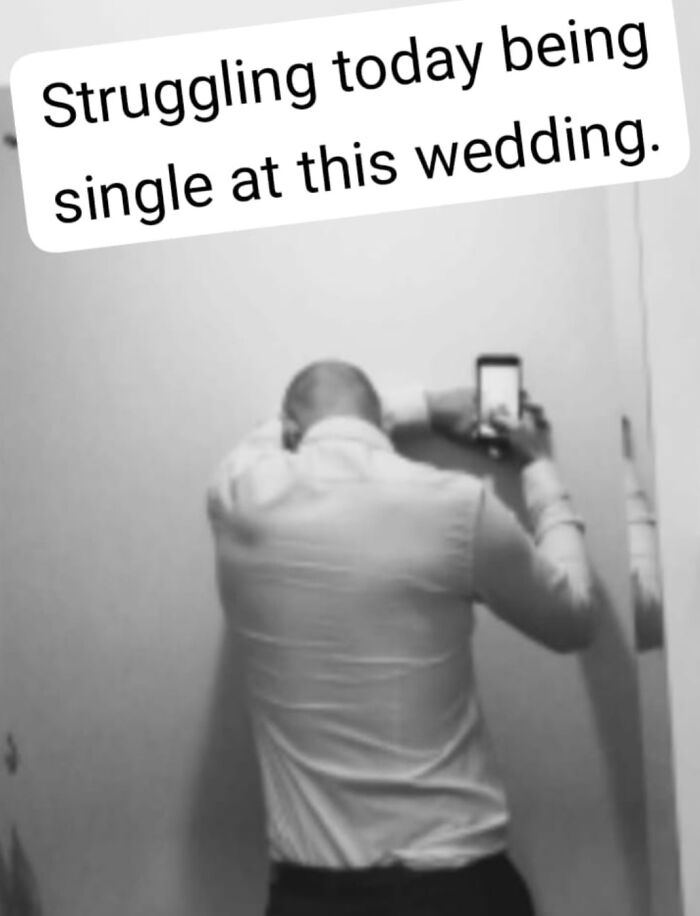 Went To A Wedding Today And Was Chatting To This Guy. He Was Chirpy And Chatty All Day And I Got Him On Instagram. This Was On His Story