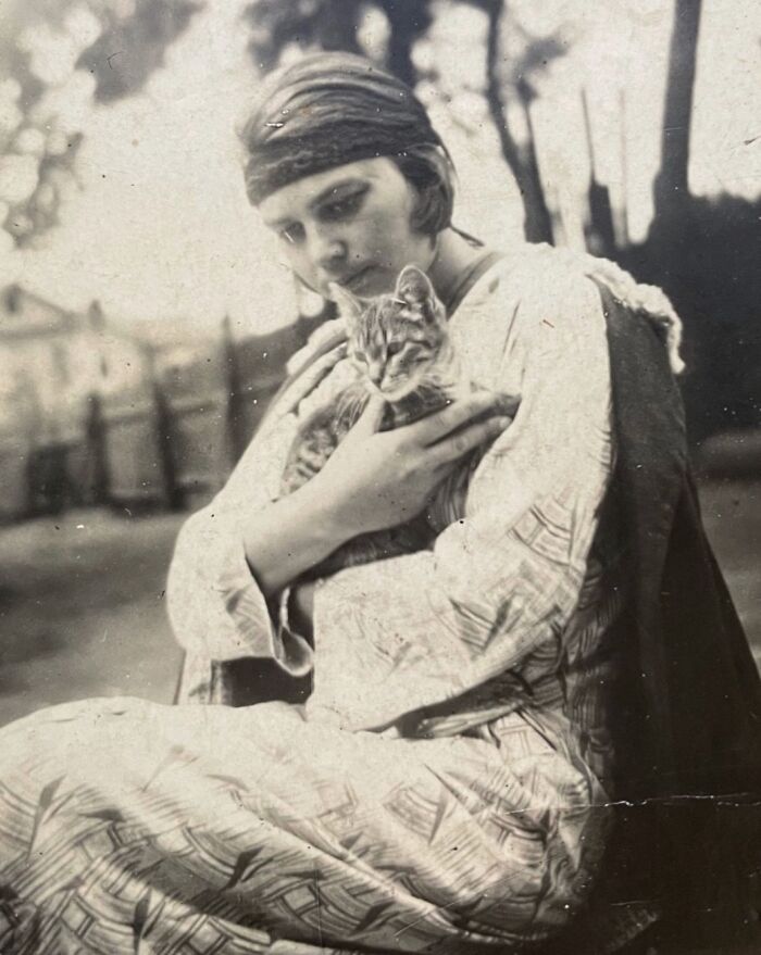 These Charming Vintage Cat Photos Are Taking Over Instagram—and People Can’t Get Enough (30 Pics)