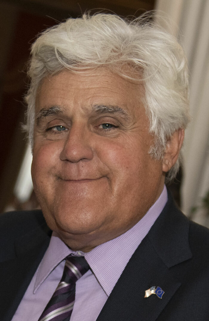American Comedian, Talk Show Host, and Producer Jay Leno, 76