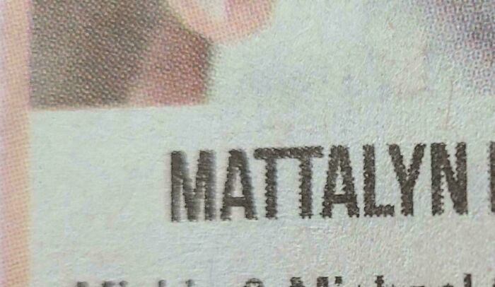 From Our Local Newspaper's Birth Announcements