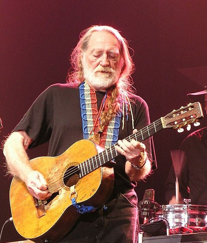 American Singer-Songwriter, Guitarist, Producer and Actor Willie Nelson, 93