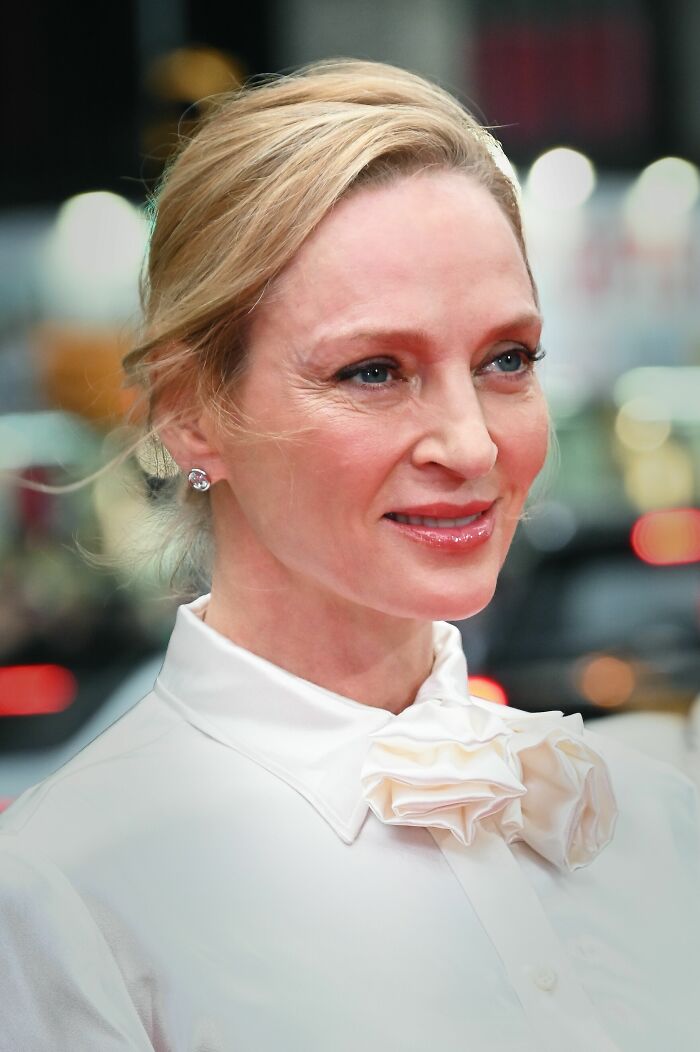 American Actress Uma Thurman, 56