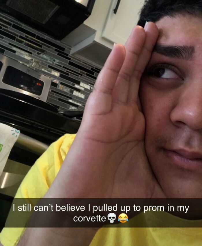 So Prom Was Last Night And I Had A Friend Post This To His Story
