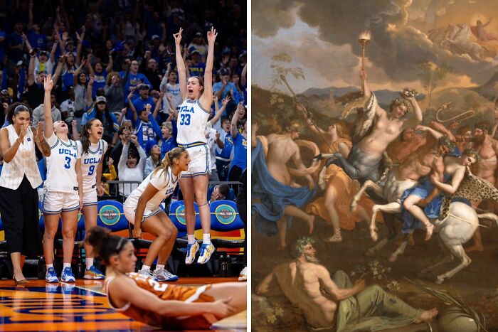 Le Triomphe De Bacchus, By Nicolas Poussin, 1635-36 (Flipped)
