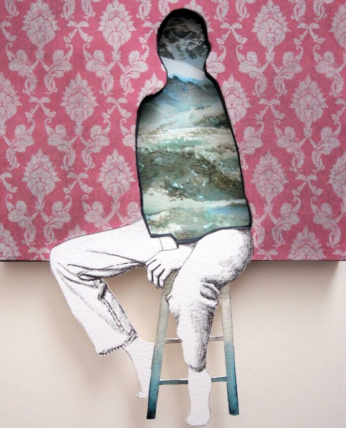 Paper Art Cut Collages Christine Kim