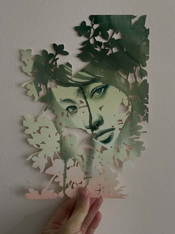 Paper Art Cut Collages Christine Kim