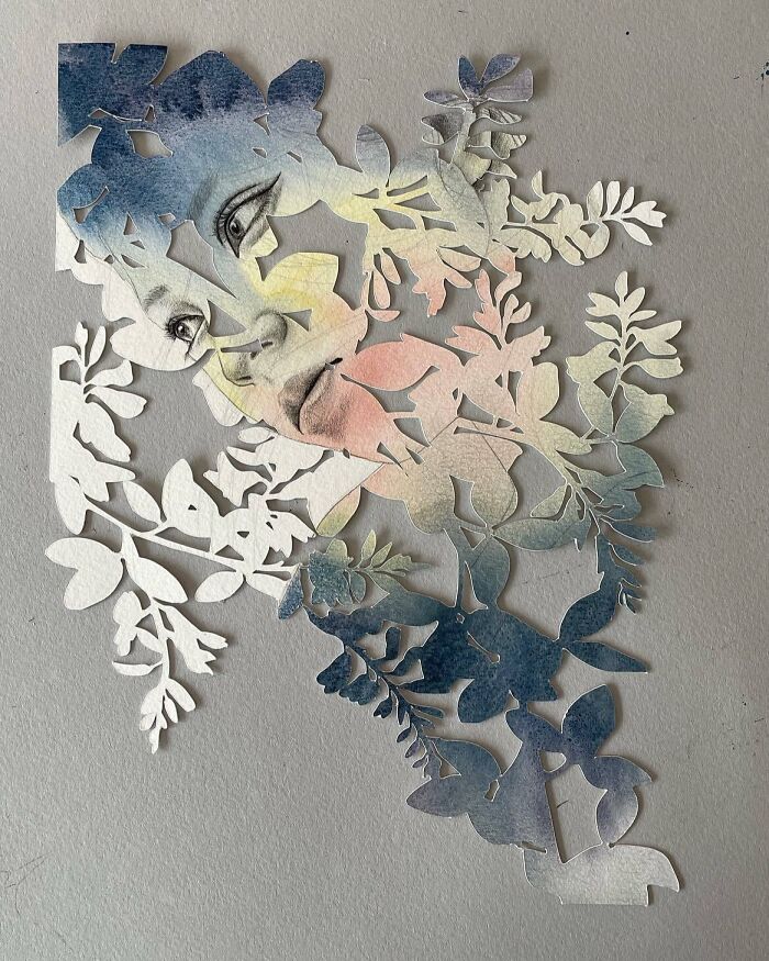 Paper Art Cut Collages Christine Kim