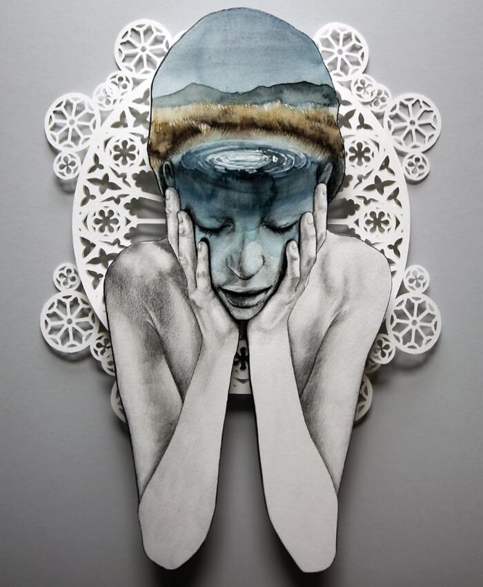 Paper Art Cut Collages Christine Kim