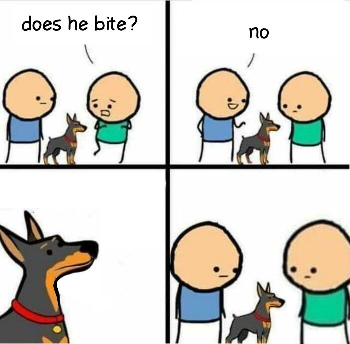 He Doesn't Bite