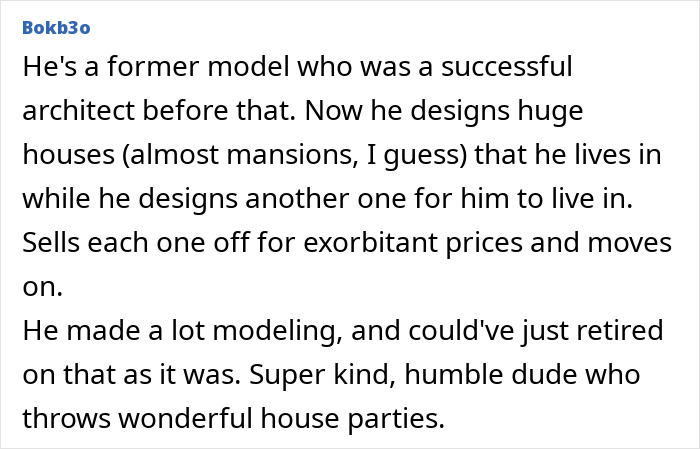 Former model turned architect designs and sells luxury houses for wealth