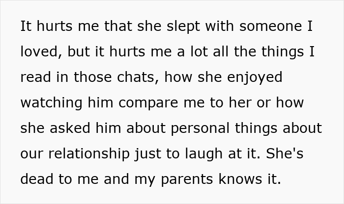 “You’re Sick”: Woman Sends Cruel Message To Sister Who Cheated With Her BF, Doesn’t Regret It At All