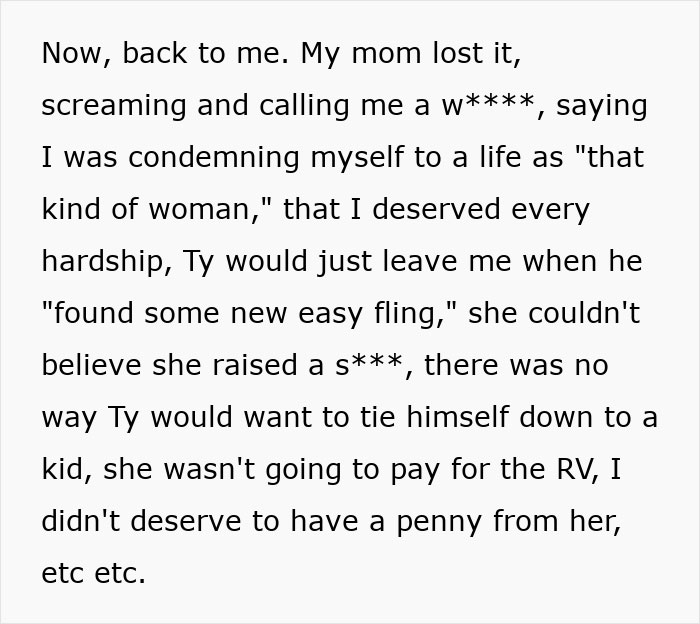 Woman shares a crazy story about her mom screaming, harsh words, and family drama like a soap opera scene.